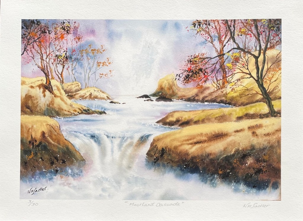 “Moorland cascade”